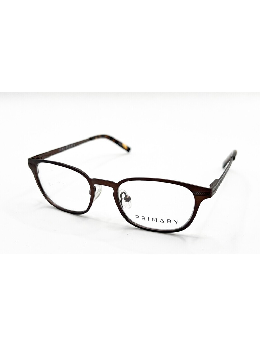 Primary Pk130 Brn Brown Authentic Eyeglasses 43-16-125